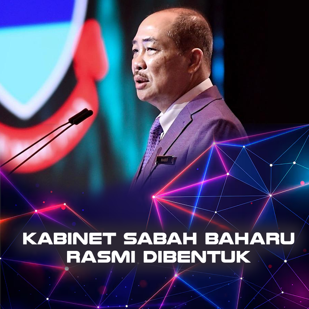 Kabinet Sabah Baharu Rasmi Dibentuk, Tiga Timbalan Ketua Menteri Angkat Sumpah