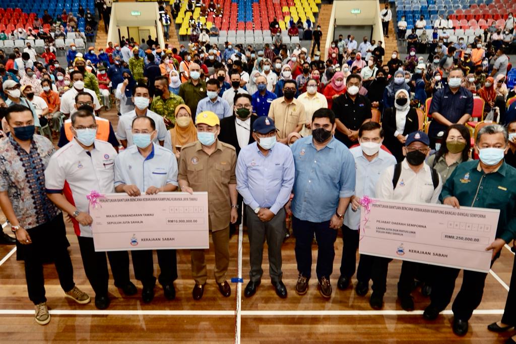 Sabah peruntuk RM18.2 juta bantu mangsa kebakaran Tawau dan Semporna
