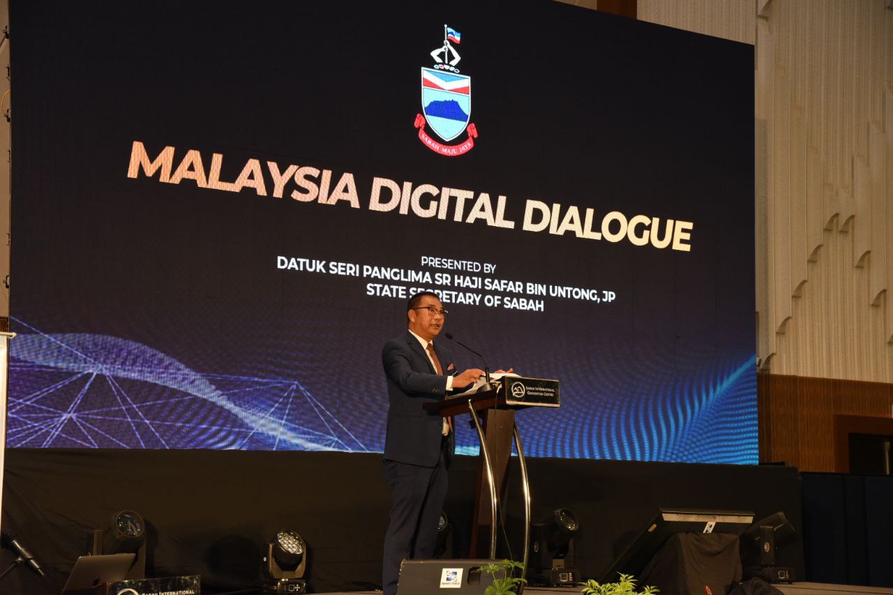 YB Setiausaha Kerajaan Negeri sampaikan ucaptama dalam Malaysia Digital Dialogue