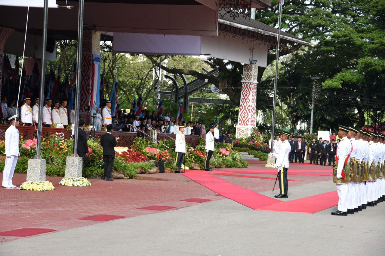 Istiadat Perbarisan sempena Sambutan Ulang Tahun Kelahiran Rasmi ke-71 Tuan Yang Terutama (TYT) Yang di-Pertua Negeri Sabah