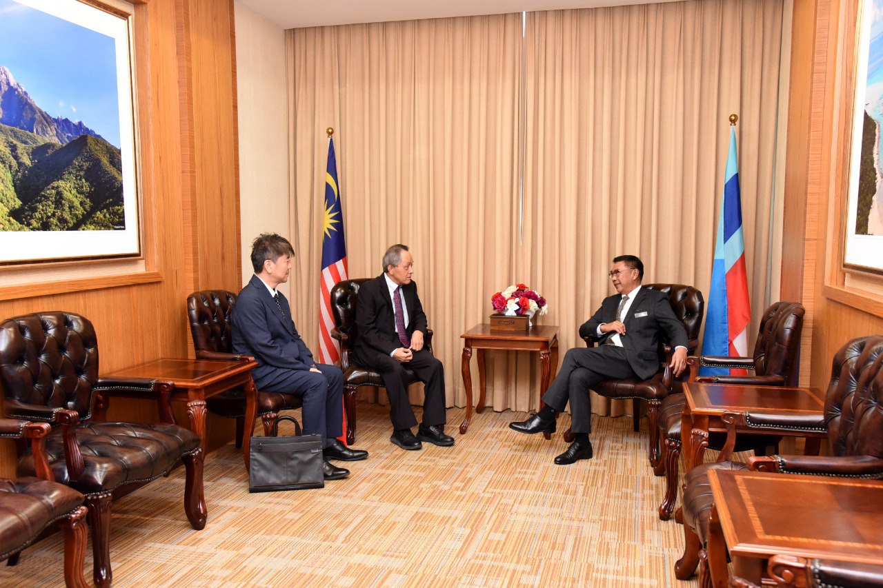 Kunjungan hormat perpisahan Ketua Pejabat Konsular Jepun bagi Sabah, Sarawak dan Wilayah Persekutuan Labuan ke Pejabat Setiausaha Kerajaan Negeri Sabah