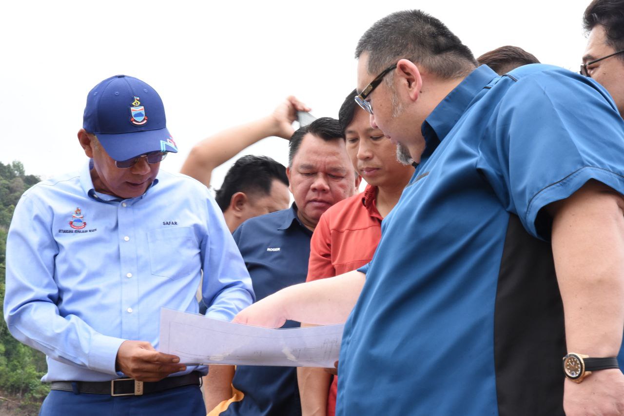 YB Setiausaha Kerajaan Negeri Tinjau Isu Bekalan Air di Daerah Papar