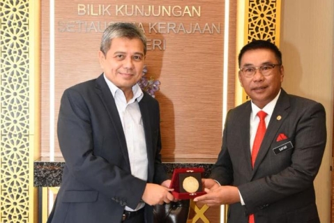 Kunjungan Hormat Datuk Khairul Shahril Idrus, Ketua Pengarah Agensi Pengurusan Bencana Negara (NADMA) 