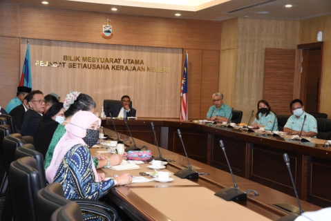 Kunjungan Hormat oleh YBrs. Encik Toisin Gantor, Setiausaha Bahagian, Bahagian Hal Ehwal Sabah dan Sarawak Jabatan Perdana Menteri