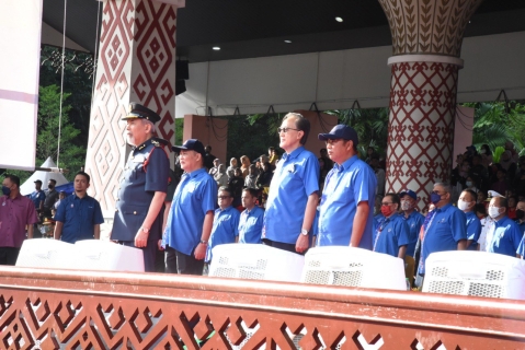 Sambutan Hari Kebangsaan Peringkat Negeri Sabah disambut meriah di Padang Merdeka