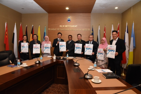 Kunjungan Hormat Delegasi MICCI Sempena Ekspo Antarabangsa Sabah 2023 (SIE2023) 