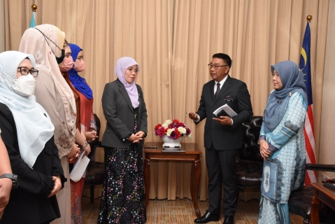 Kunjungan Hormat Jabatan Hal Ehwal Wanita Sabah