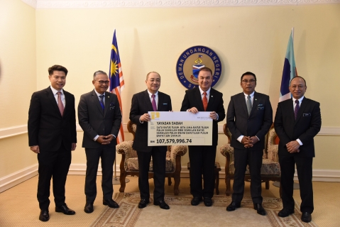 Kerajaan Negeri menerima Dividen RM152 Juta daripada 15 syarikat berkaitan kerajaan (GLC) Sabah dan 5 badan berkanun 